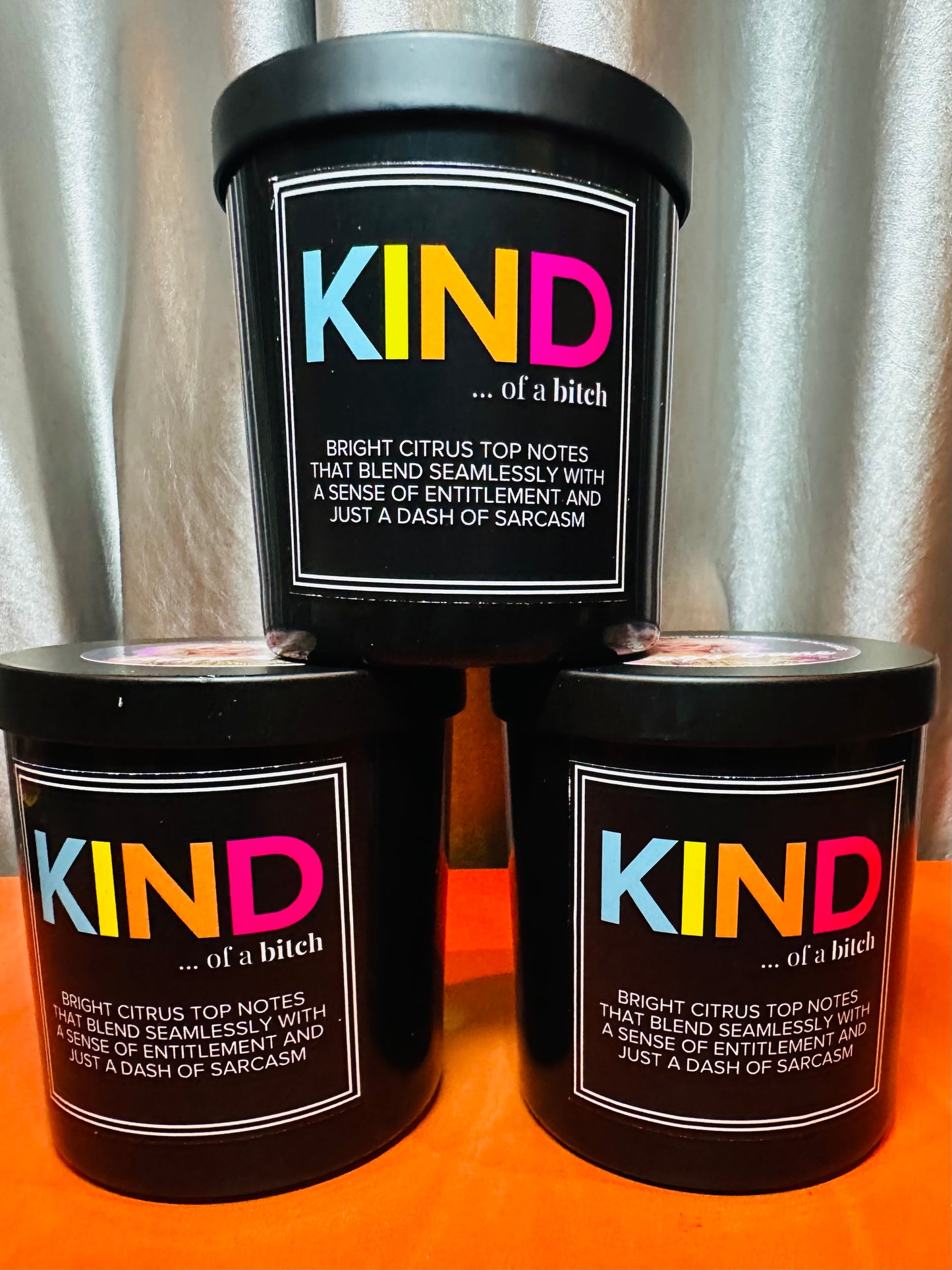 KIND…of a bitch. 8oz candle