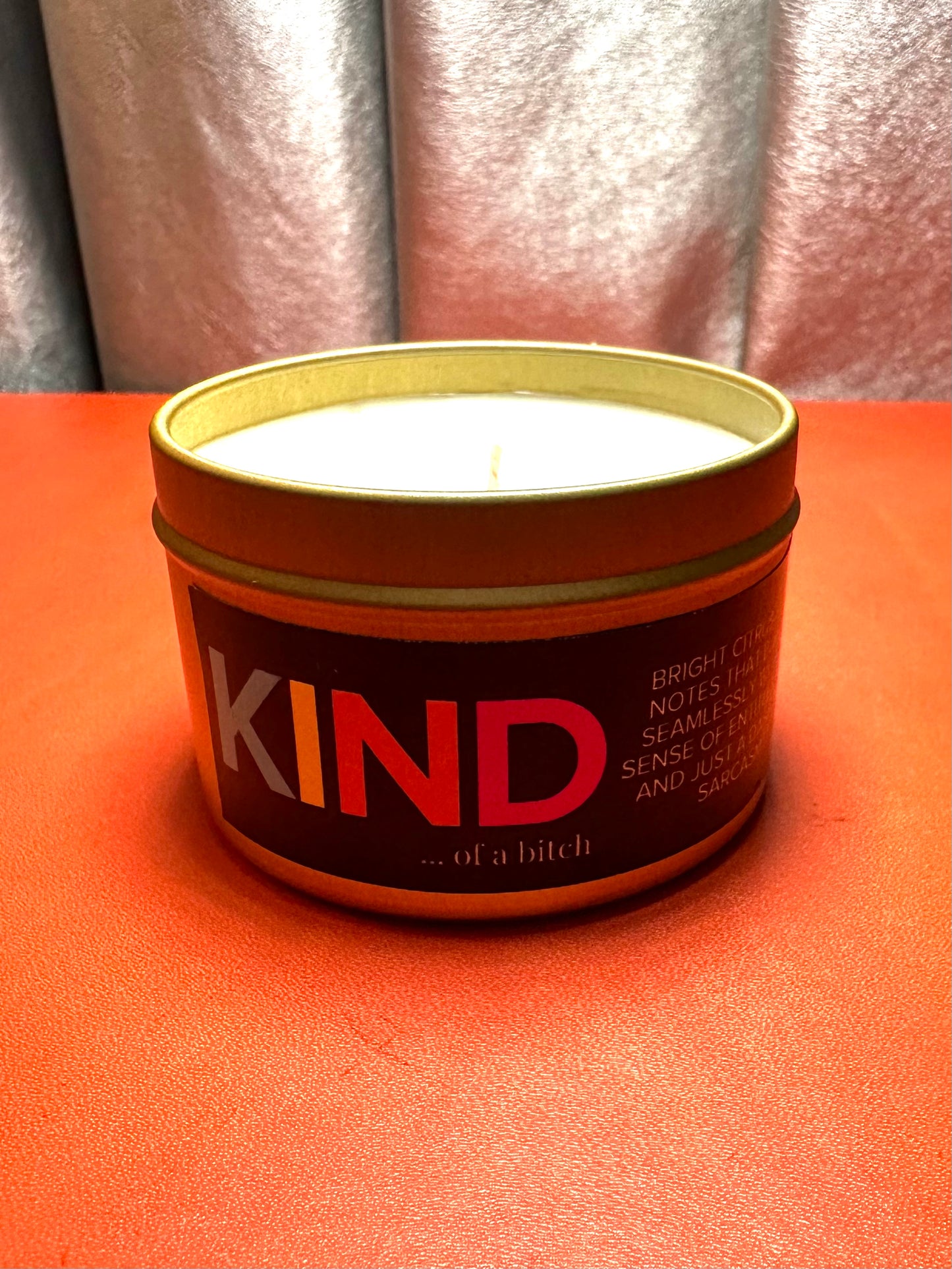 KIND…of a bitch. 4oz candle