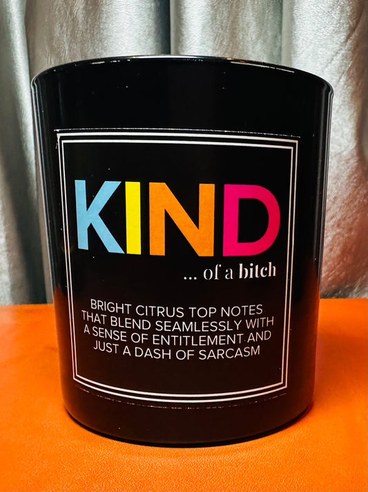 KIND…of a bitch.  8oz candle