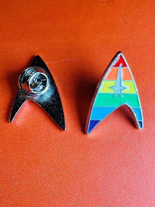 Star Trek Pride enamel pin